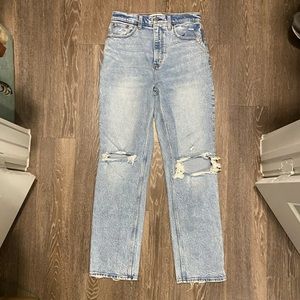 abercrombie & fitch 90s straight jeans